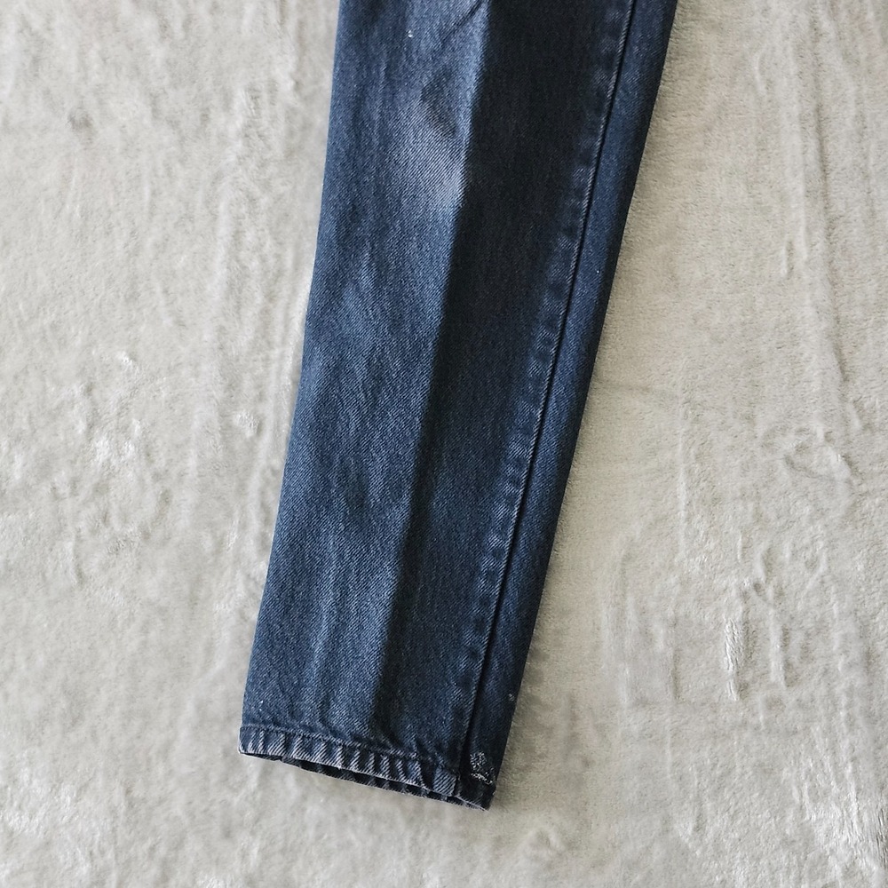 Vintage BONGO Size 5 High Rise Mom Jeans Tapered Leg Denim Gene Montesano USA - Picture 4 of 14